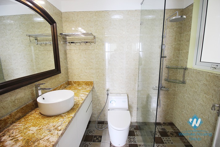 A bright and spacious 3 bedroom apartment for rent in Ciputra E Tower